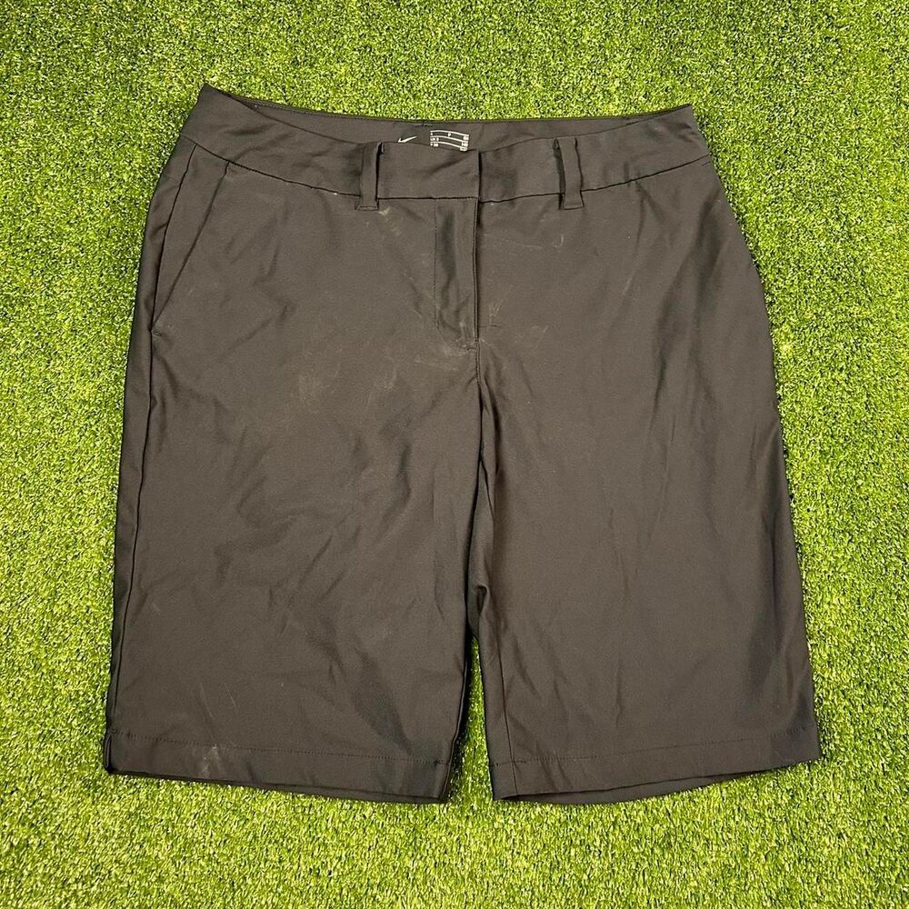 Nike Women's Black and Grey Shorts